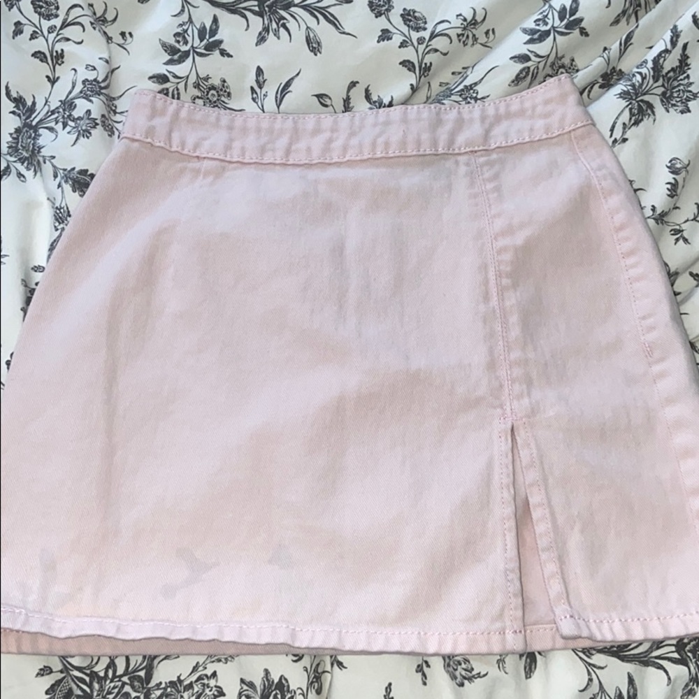 jean skirt